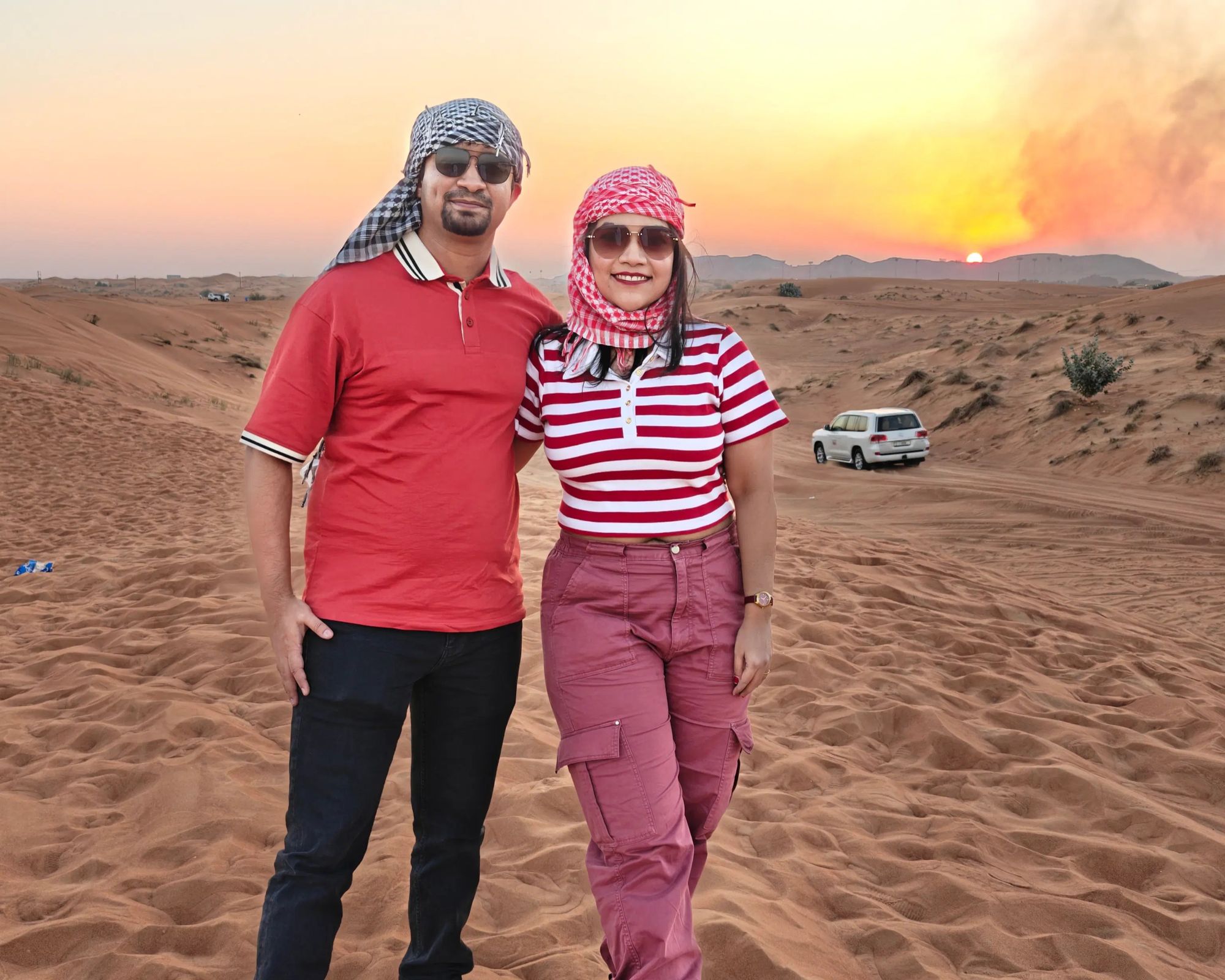 Anniversary Done Right: Pallabee and Indrajeet's Dubai Trip with Thrillophilia